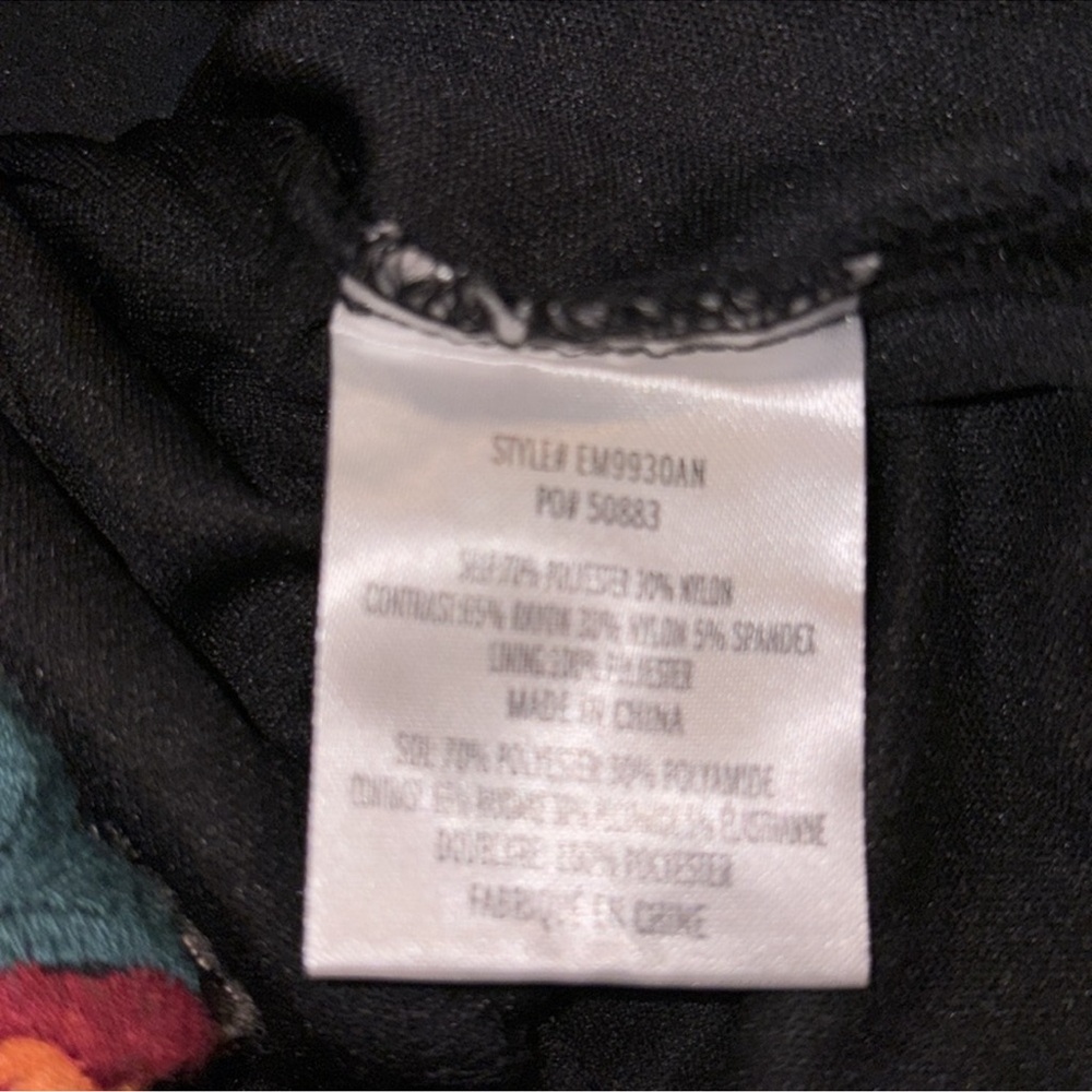 Anthropologie NEW Eva Franco Florence Embroidered Corset Top Size XS Black/Multi - Picture 12 of 12